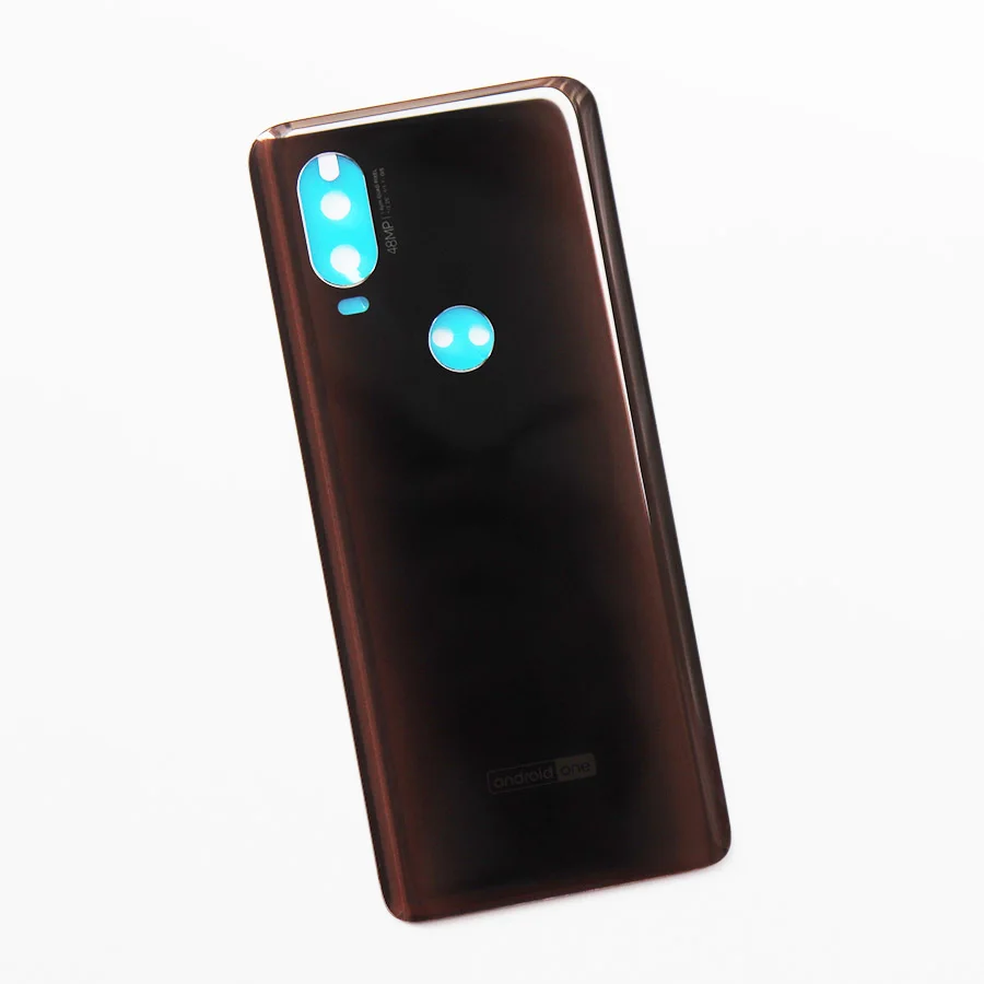 Задний Чехол Gorilla glass для Motorola One Vision задняя дверь Замена Задняя стеклянная Батарейная дверь+ клей
