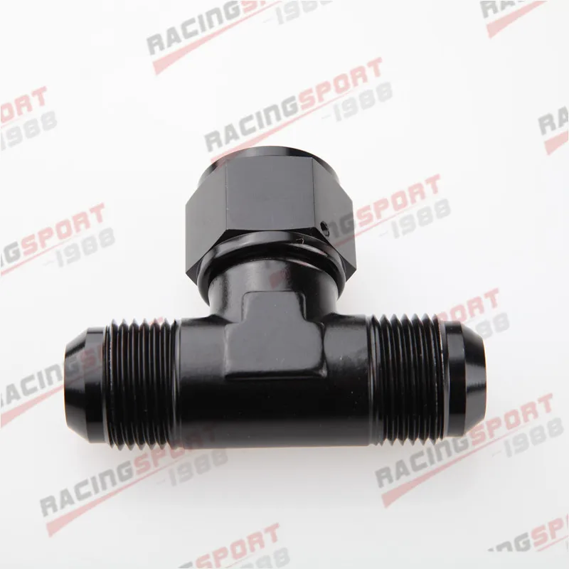 AN4 AN6 AN8 AN10 AN12 Female To Male Tee On Side Thread Fitting Adapter oil line fitting adapter