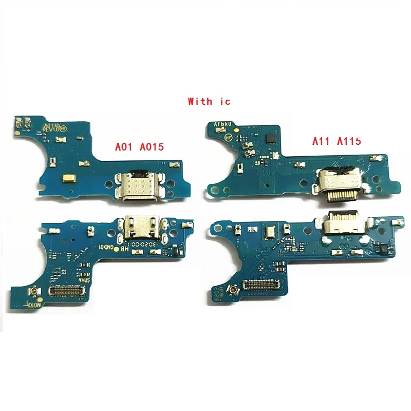 10 шт. док станция с USB разъемом и гибким кабелем для Samsung Galaxy A01 A11 A31 A51 A71 A21S|Шлейфы