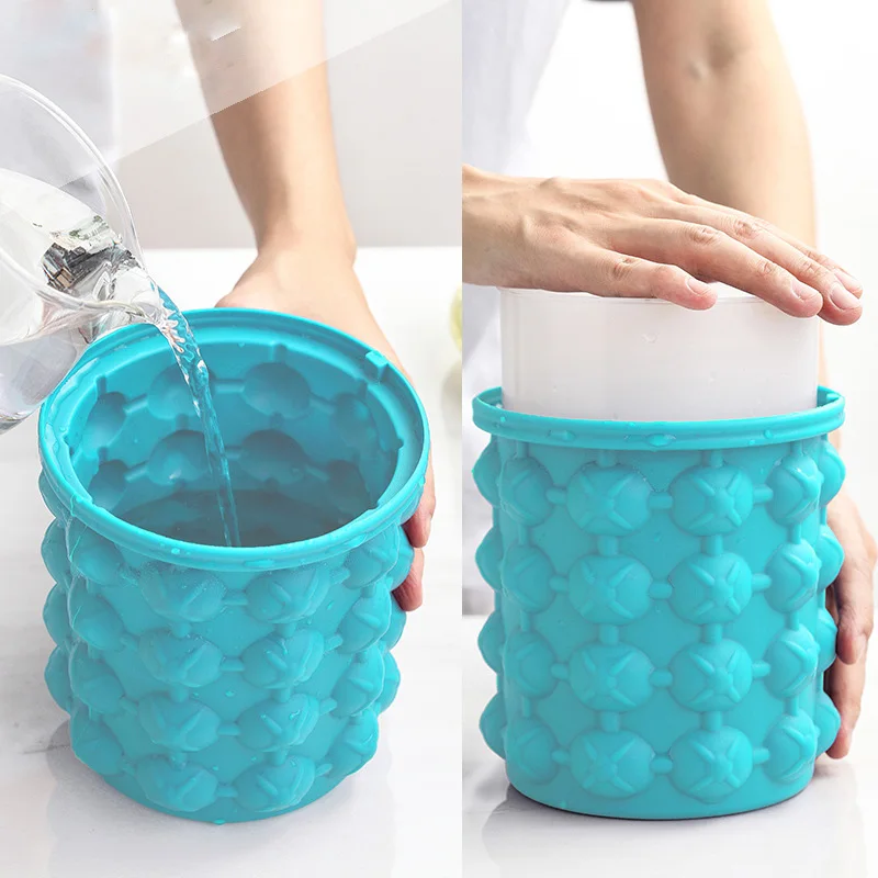 ice cube maker ball bucket