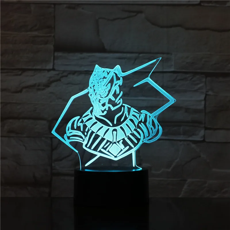 VCity персонаж фильма 3D лампа Дэдпул Магнето черный леопард креативный ночник Подарки для детей Поклонники Мальчики домашний стол рядом с декором
