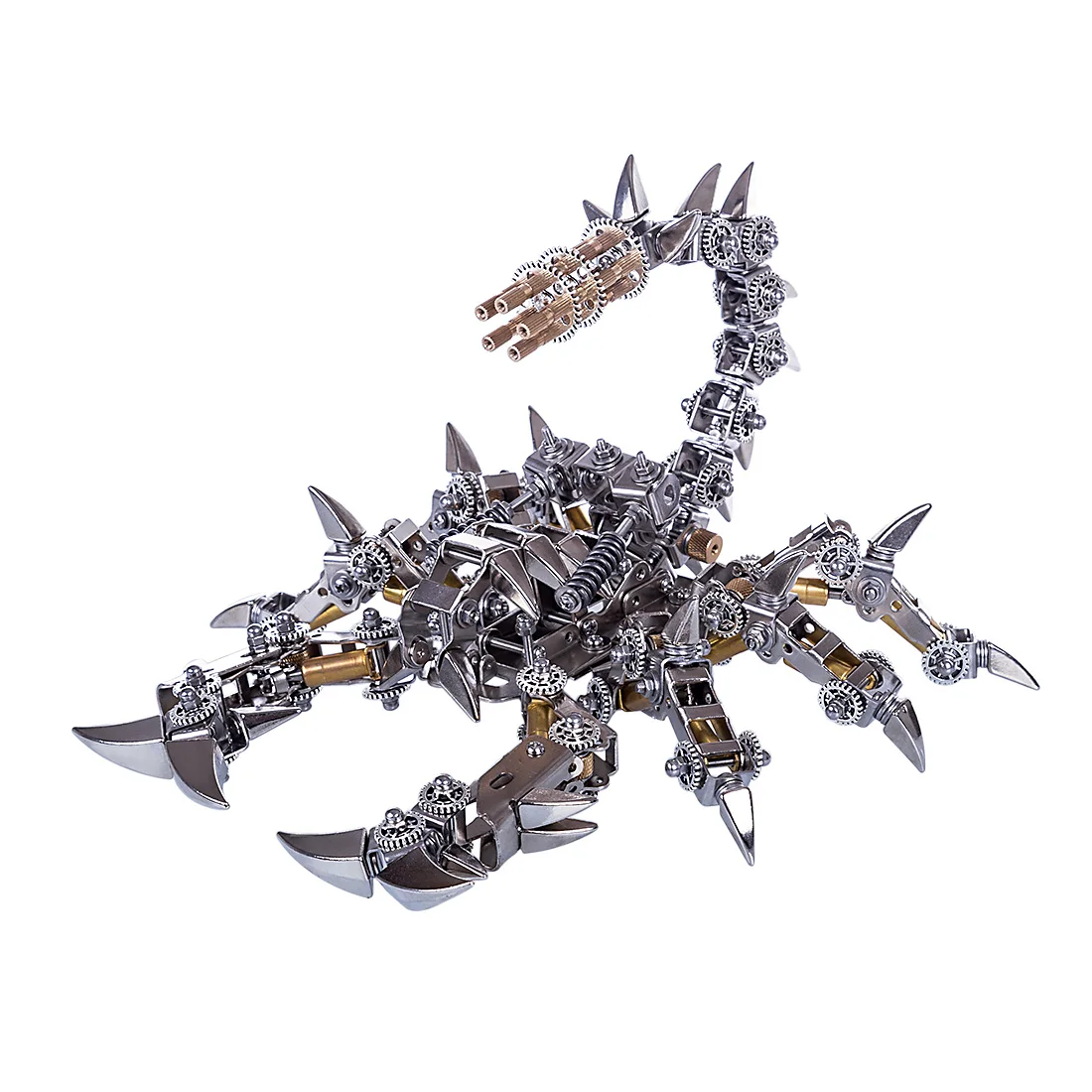 

DIY Assembled Model Kit 3D Stainless Steel Mechanical Model - War Scorpion