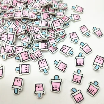 

20g/lot 1cm Popsicle Ice Cream Polymer Clay for DIY Crafts Plastic Klei Mud Particles Clays