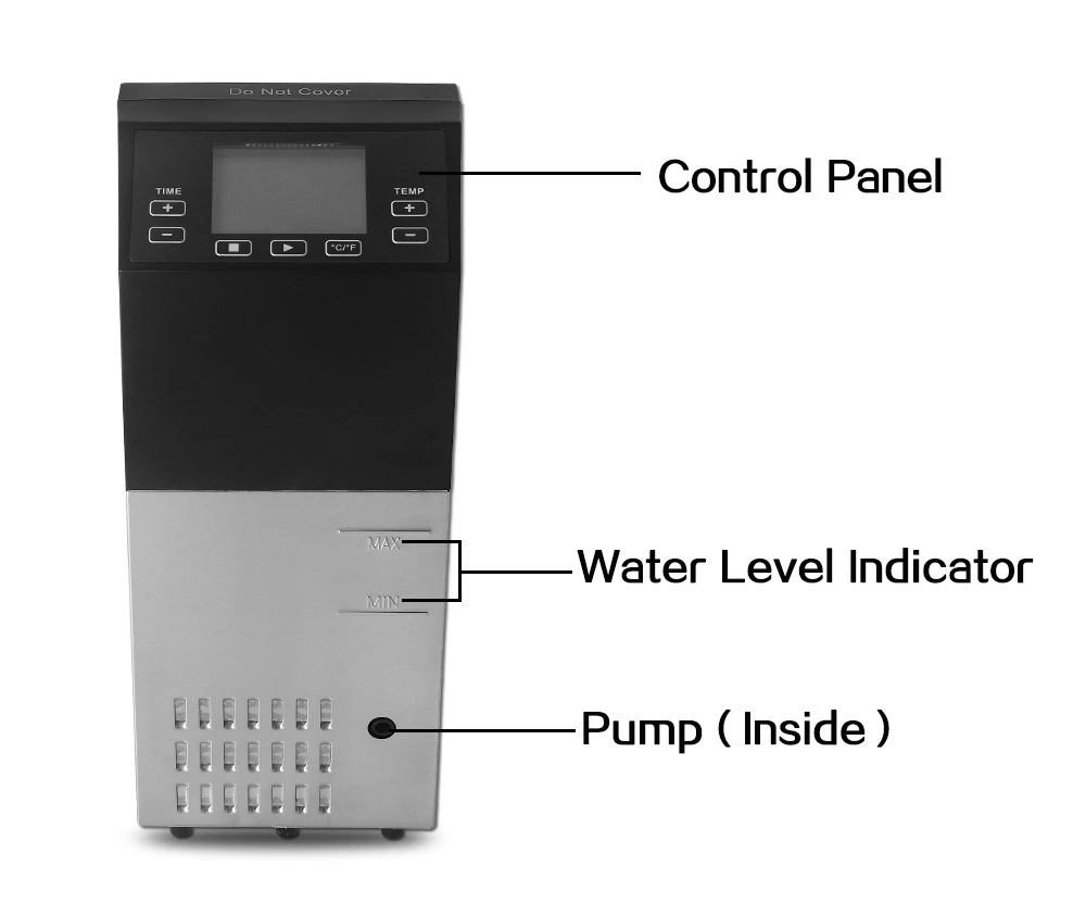 ITOP 1500 Вт коммерческий Sous Vide плита низкотемпературный циркулятор специфический термический погружной стейк медленная кухонная машина
