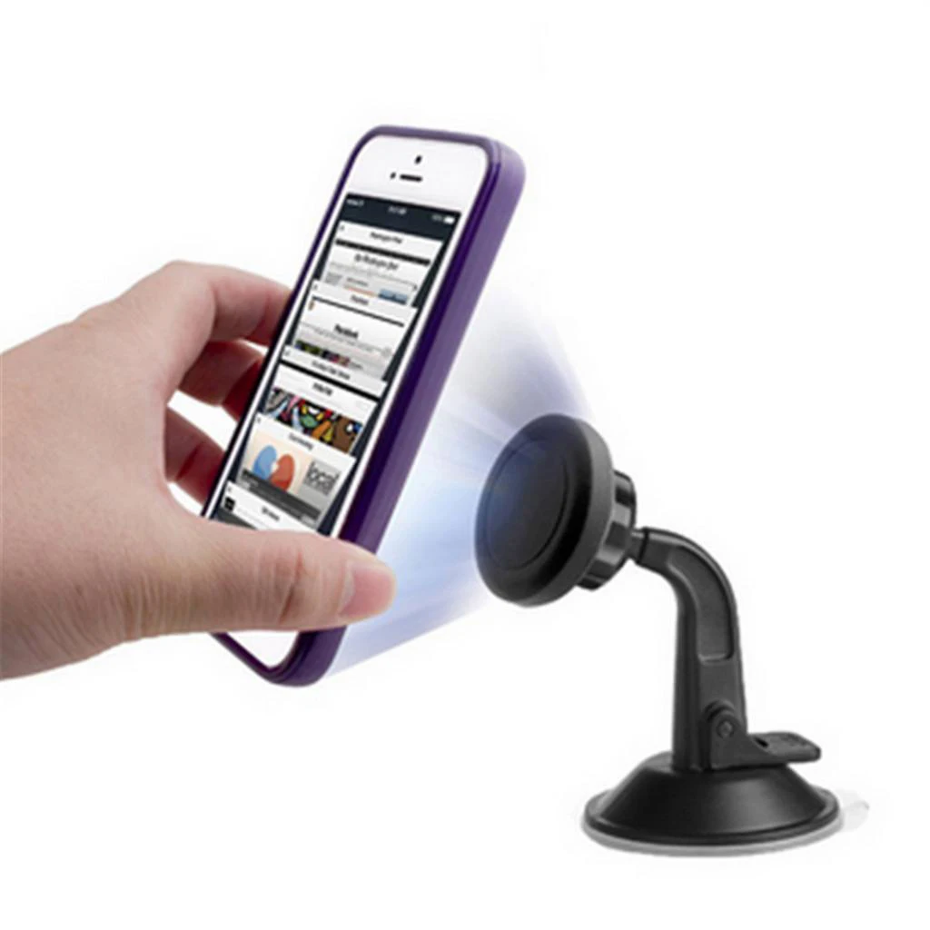 

360º Magnetic Car Windshield Mount Holder with Suction Cup for Phone GPS