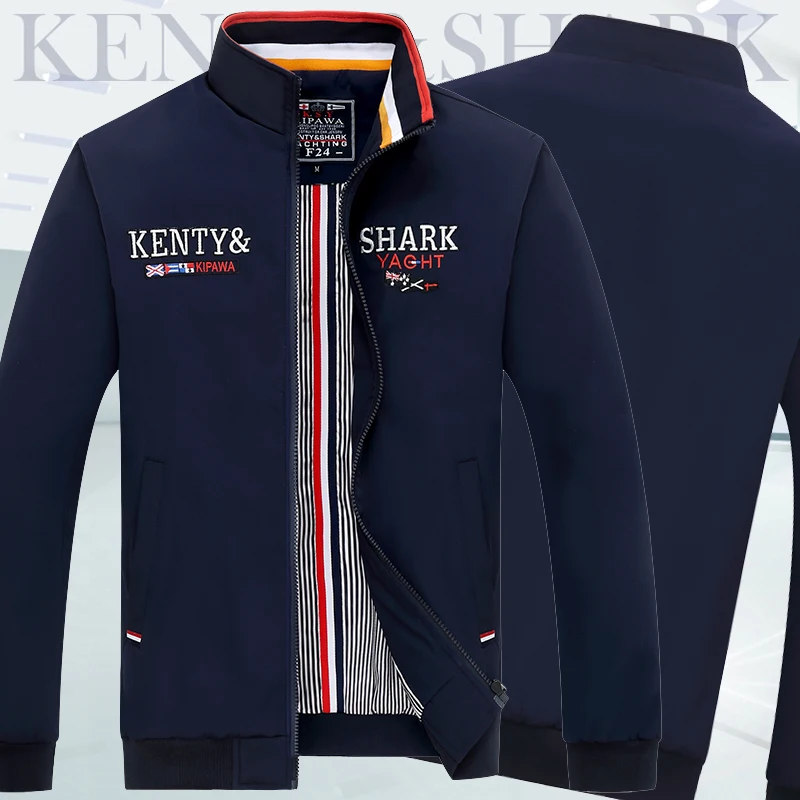 2019 Сезон весна осень Мужская обтягивающая модель акулы мужские куртки M 4XL