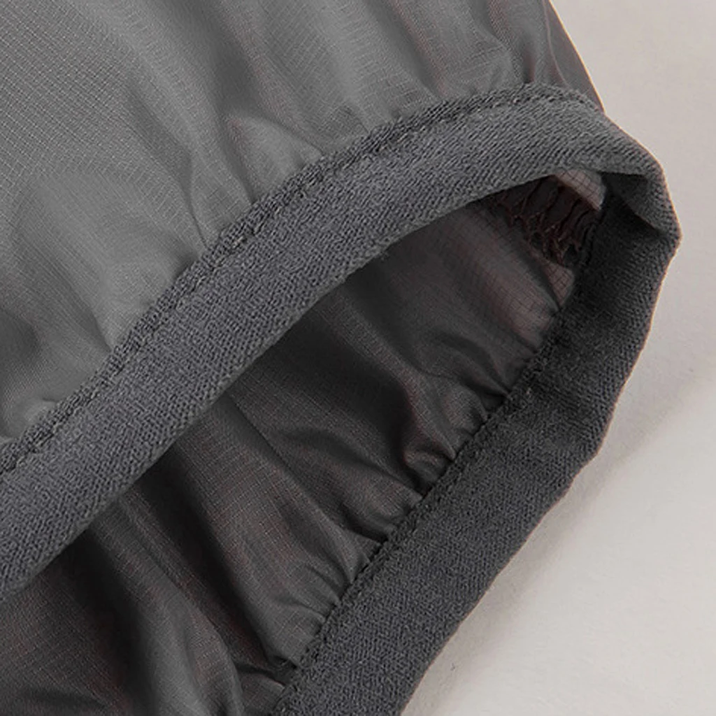 UV Protection Cycling Rain Skin Coat Jacket Windproof Raincoat Jersey Sportswear Grey for Hiking Camping Outdoor Activities