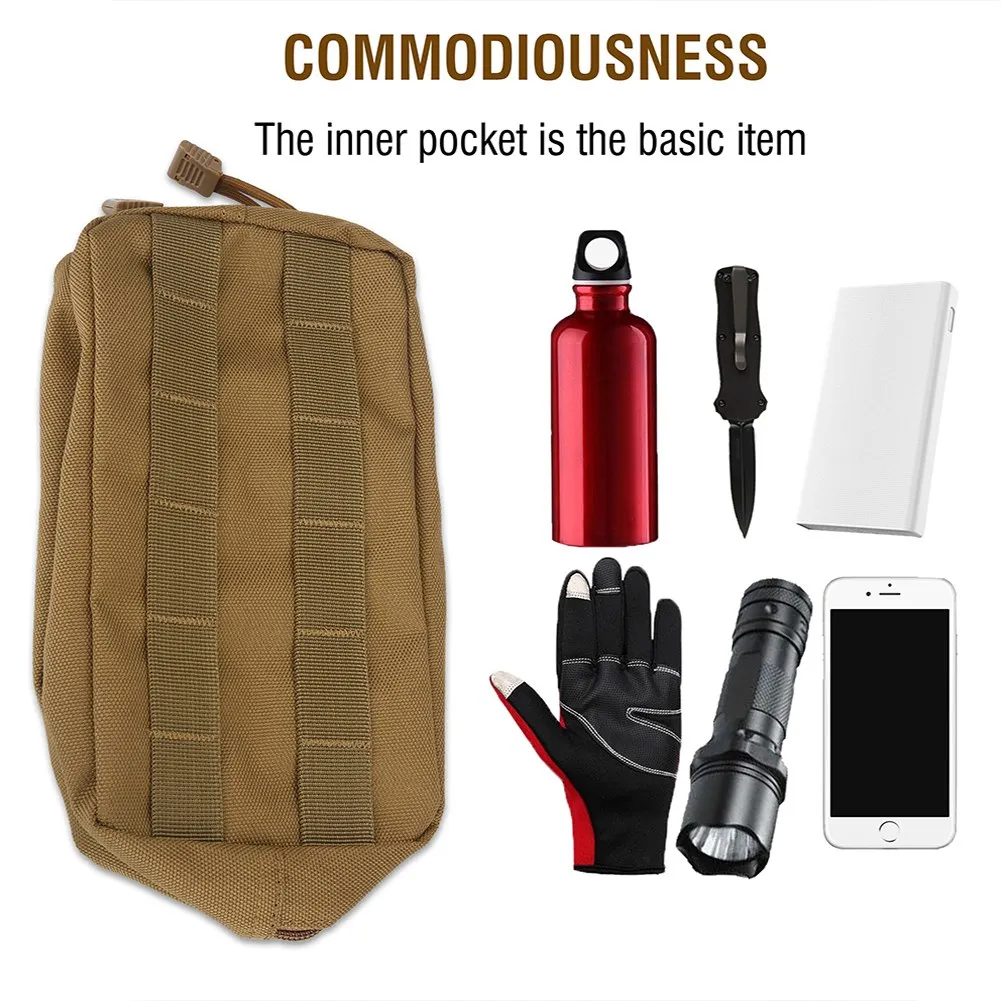 CQC Molle система Тактический медицинский пакет EDC инструмент кошельки на пояс наружная Охота Военная армия, для страйкбола аксессуары сумка