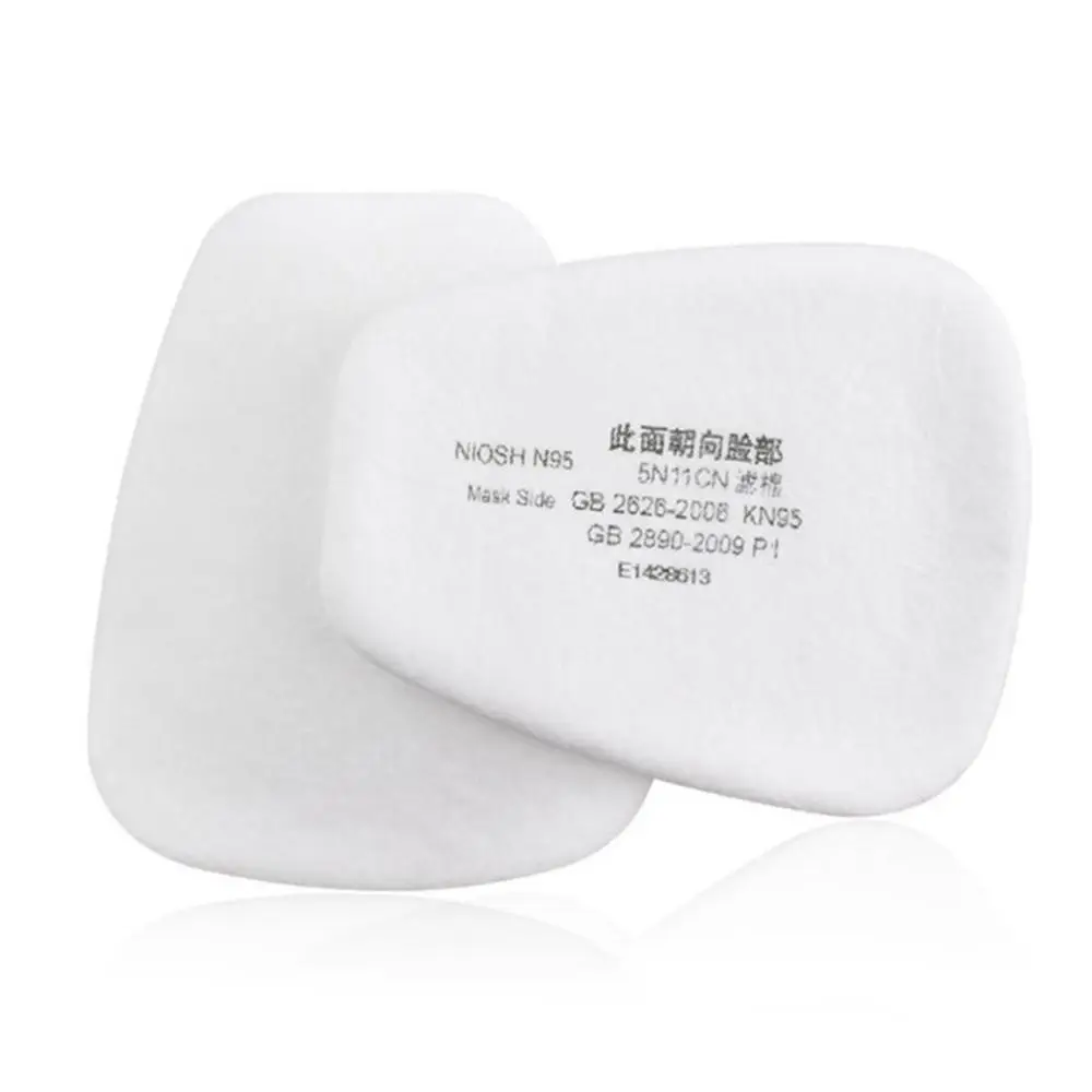 

10 Piece 5N11 N95 Filter Cotton Filter 501 Replaceable Filter For 6200/7502/6800 / Dust Mask Facial Protective Cover Masks