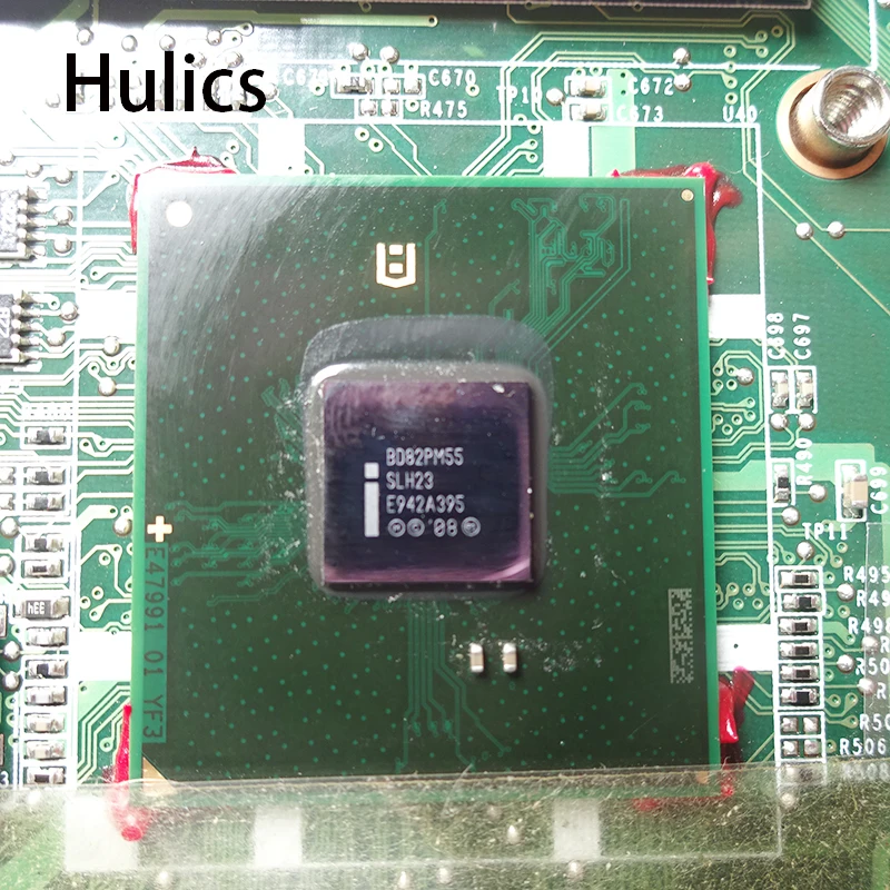 Hulics для HP pavilion DV7 DV7T DV7-3000 Материнская плата ноутбука 600862-001 аккумулятор большой емкости DA0UP6MB6F0 PM55 N10M-GE-B-A2 DDR3