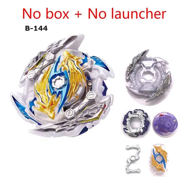 Топы взрыв пусковые установки Beyblade игрушки GT B-145 144 взрыв bables бейблэйд Металл fusion пусковой установкой, Божественный волчок Топы игрушка бейблэйд - Цвет: B-144