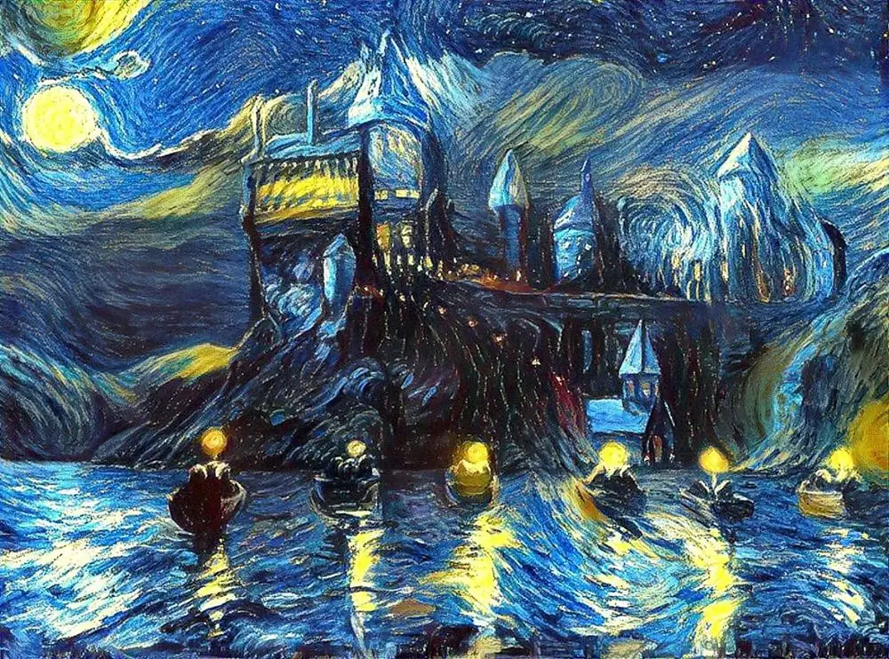 Abstract Van Gogh Starry Night Star Wars Diamond Painting 5D Full Drill Kit  Jedi Order Darth Vader Diamond Embroidery Home Decor - AliExpress