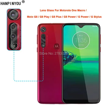 Перейти на Алиэкспресс и купить Для Motorola One Macro Moto G8 Play Plus G Power Stylus прозрачный тонкий защитный чехол для задней камеры задняя крышка для объектива Закаленное стекло пленка