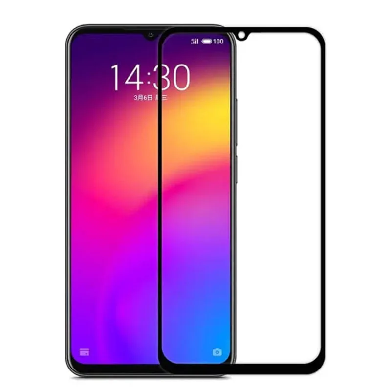 HD Full Glue Tempered Glass for meizu M8 M9 Note 8 Note 9 Protective Shell Accessories Safety Film Coque Maisie M8note M9note 9H