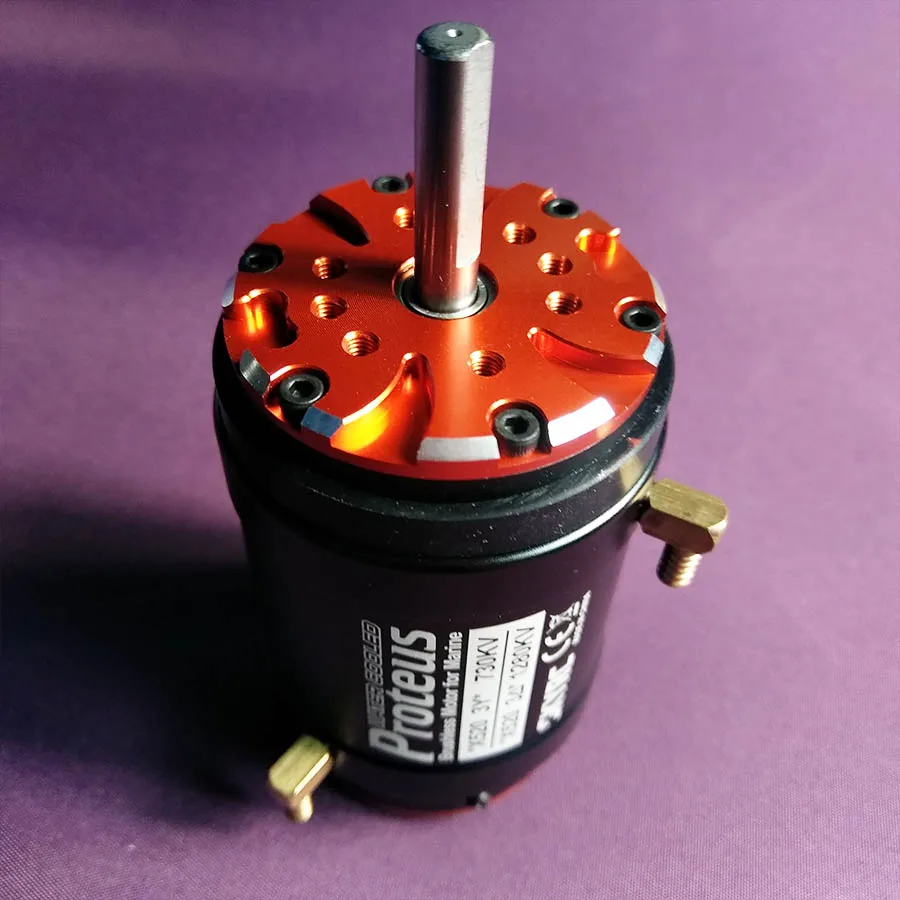 SKYRC Proteus X520 двигатель с водяным охлаждением 730KV 1280KV бесщеточный двигатель 6 разъемов DIY 30000 об/мин для 1,5-2 м Масштаб RC лодка морская