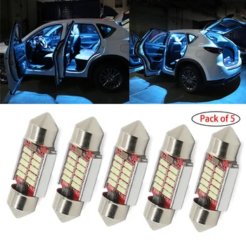 

5/10PCS Auto bright LED Bulbs Car reading Lights For Mazda CX-5 CX5 CX 5 2017 2018 2019 Kit White Reading Lamp Indoor Lights