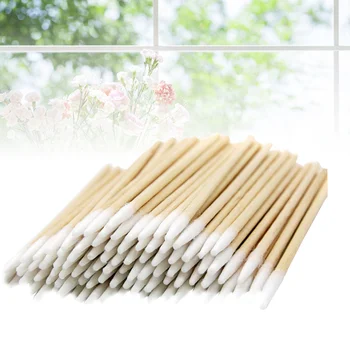 

400pcs Single Pointed Head Wooden Cotton Swab Make-up Stick for Cleaning Cosmetic Tool (7cm and 10cm Length for Each 200pcs)