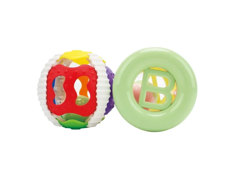 

Infants Children'S Educational Hand Ball Toy 0-1-Year-Old Newborns Shake Tinkie BAII Jingle Ball Baby Hand Ball