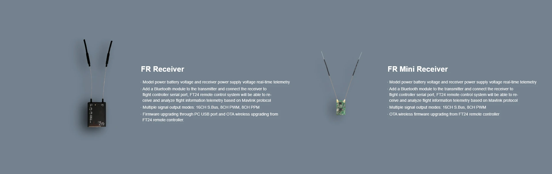 CUAV FT24 Remote Controller - Fix Wing Helicopter Drone Uav 15KM Long Distance Furious Racing Wireless Toy Radio USB Simulated Remote Control 16 CUAV FT24 Remote Controller, FT24 remote control system will be able t0 e - flight controller