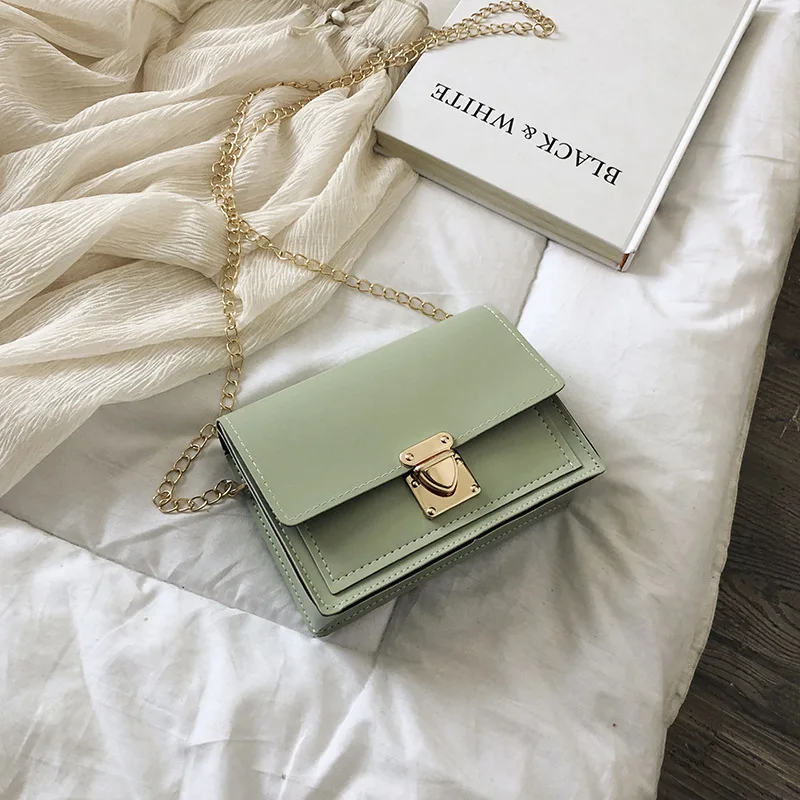 

2020 New Arrival Oloey Flap Pu Shoulder Bags Shoulder & Crossbody Bags Polyester Single Casual Women Solid Hasp Hard Flap Pocket