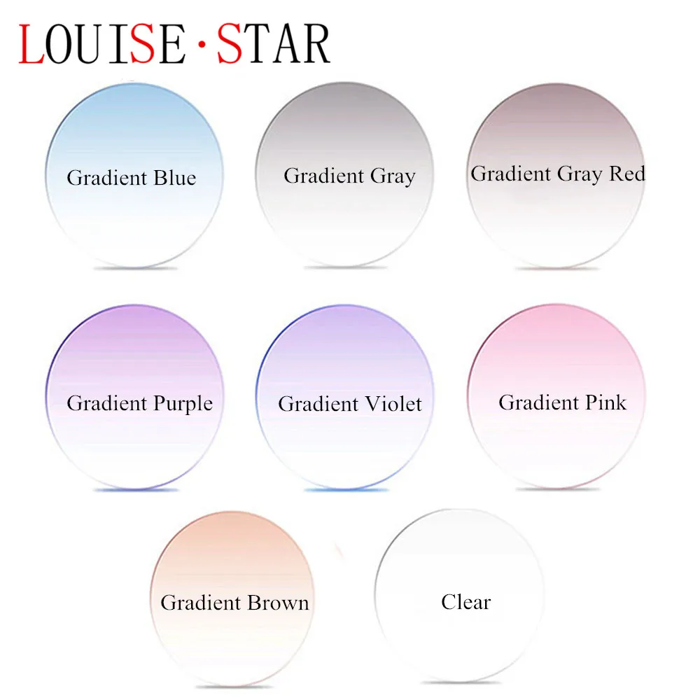 

Refractor 1.67 Ultra-thin MR-7 Ultra-tough Gradient Color Anti-Blue Light Goggles Myopia Filter Anti-Radiation/Anti-Ultraviolet