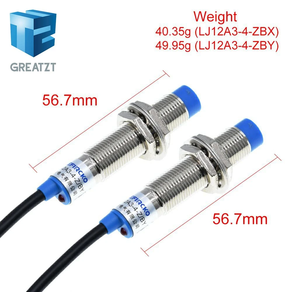 GREATZT LJ12A3 4 Z/BX Z/Новый индуктивный датчик приближения NPN DC 6 36V для Arduino|Датчики| |