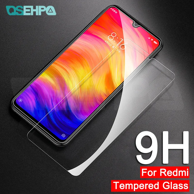 

9H Tempered Glass For Xiaomi Redmi Note 7 6 Pro Screen Protector For Redmi 7 7A 6 6A 5 Plus 5A S2 K20 Pro Protective Glass Film