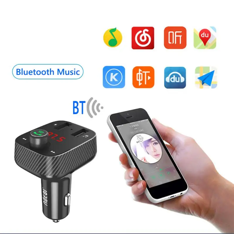Bluetooth FM передатчик Поддержка Hands Free Звонки автомобиля TF карта U диск MP3 плеер 3 0