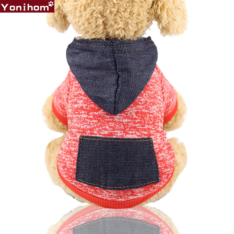 

Dog Clothes Small Dog Hoodie Soft Fleece Coat Chihuahua Dog Sweatshirt French Bulldog Warm Puppy Clothes Hoodie For Dog XS-XXL