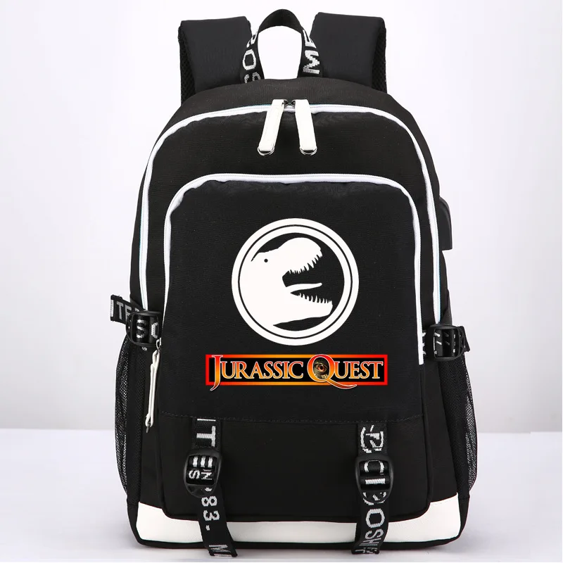 

Jurassic USB Backpack Schoolbag Travel Bag