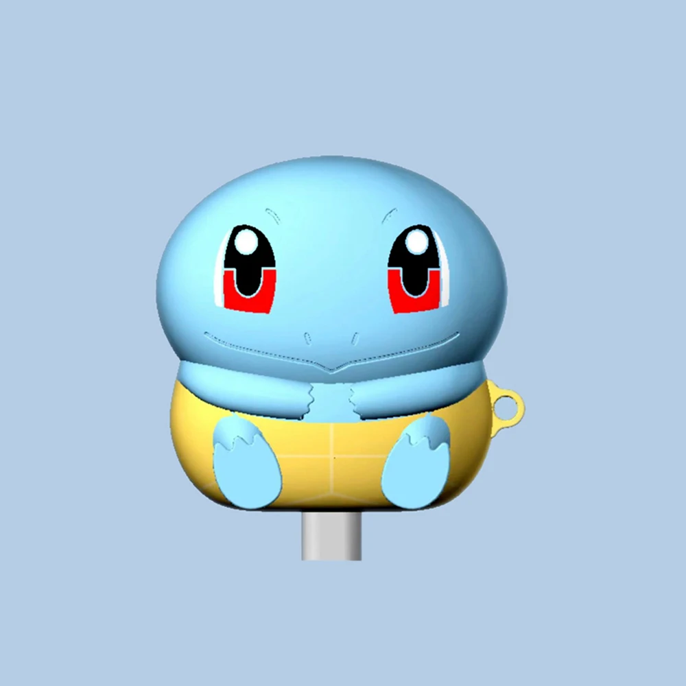 Милый мультяшный защитный чехол для Apple Airpods Pro Pikachue Togepi Squirtle Bluetooth наушники Беспроводной чехол для наушников - Цвет: For Pods Pro GJ6054