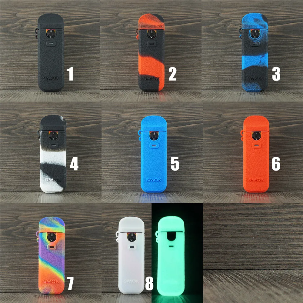 2 шт. текстура чехол для электронных сигарет smok nord 4 Pod Комплект 80 Вт электронная