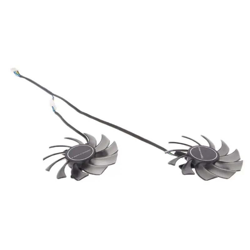 

1Pair GA81S2U DC 12V 0.35A 4Pin Cooler Fan For ZOTAC GTX 970 Graphics Video Card Fans