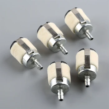 

5pcs Replacement Durable Artificial Wool Water Pump Mini Professional Earth Auger Parts Fuel Filter Chain Saw Home Brush Cutter