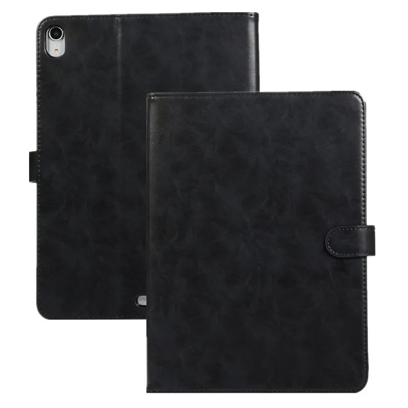 Классический твердый чехол для Apple iPAD 11 Pro, защитный Роскошный чехол для планшета Pro 11 ''для iPad, ударопрочный, Повседневная накидка - Цвет: black