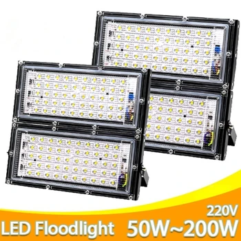 

Reflector Led Floodlight 50W AC 220V Outdoor Spotlight IP66 Exterior Waterproof Flood Light LED Street Lamp Landscape Lighting