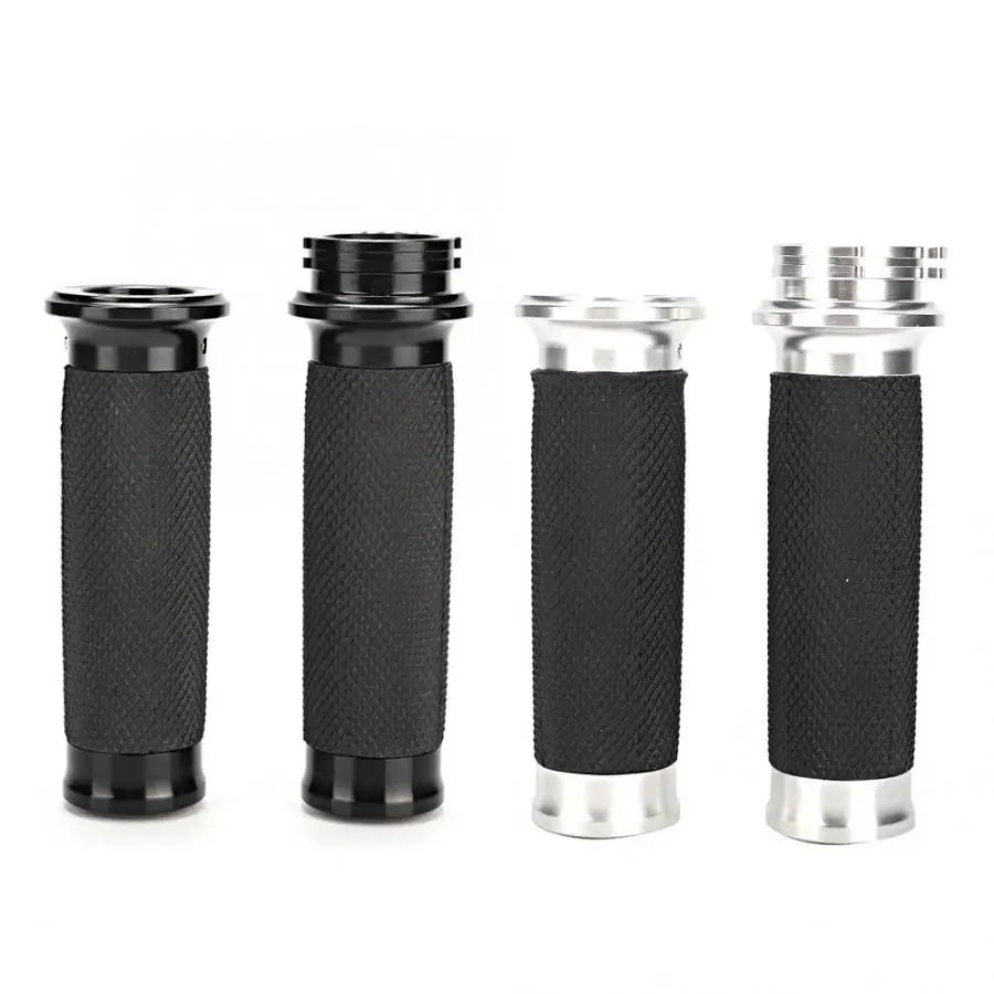 1 пара 30 мм мотоциклетные алюминиевые резиновые ручки на руль рукоятка модификация аксессуар руль мотоцикла Aksesuarlari