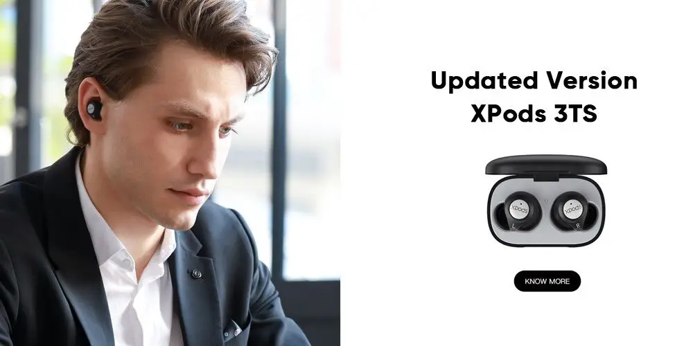 Gadgetoo Wavefun Flex U Dual Dynamic Speaker Wireless Neckband Bluetooth Earphones