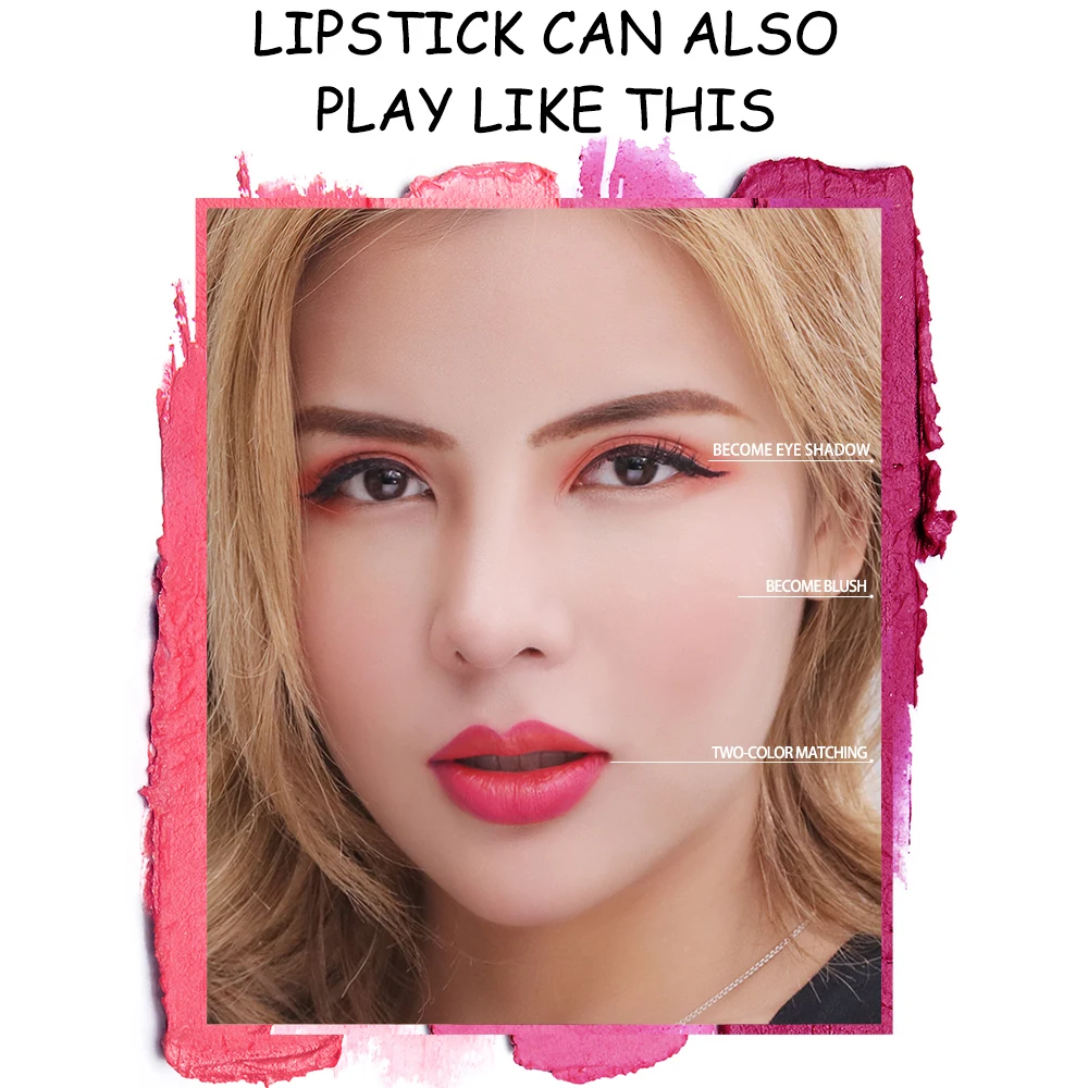 ZEESEA 12 Colors Professional Matt Velvet Lipstick Waterproof Long Lasting Lip Stick Easy To Wear Pigmented Cosmetics Makeup ZEESEA 12 Colors Professional Matt Velvet Lipstick Waterproof Long Lasting Lip Stick Easy To Wear Pigmented Cosmetics Makeup