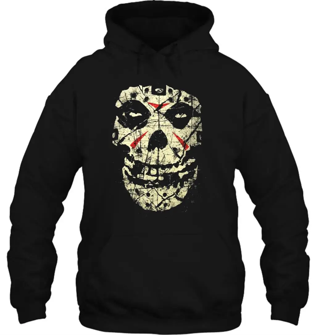 Мужская толстовка забавная Новинка Misfits Fiend Crystal Lake Slim Fit женская уличная одежда