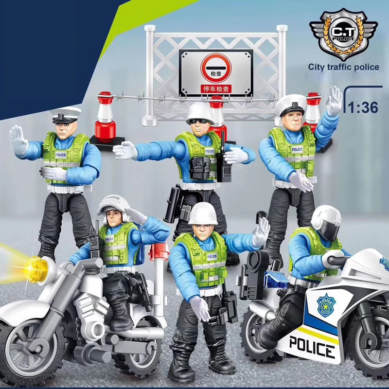 police action figures