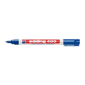 

Edding 400 permanent marker blue 10 Piece (s) REF: 300-003