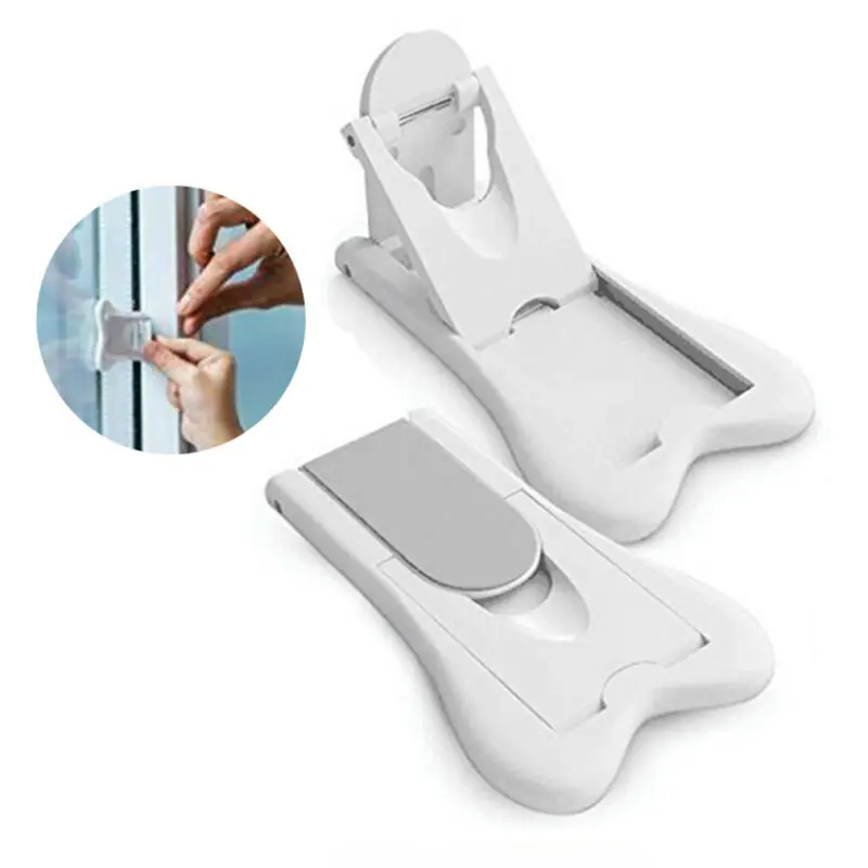 

Multifunctional Children Window Lock Safety Sliding Door Protection Lock Child Safety Care Lock 2pcs