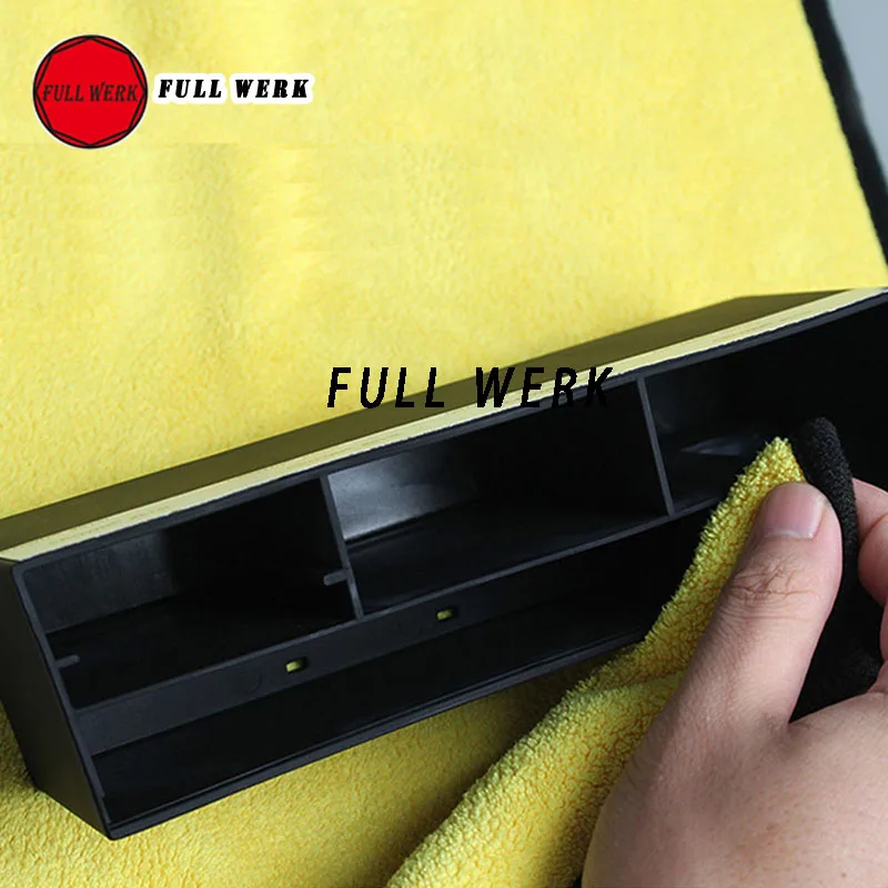 1 шт. ABS автомобильный Стайлинг центральная консоль лоток держатель карманный органайзер для Skoda Kodiaq 17-19 GT коробка для хранения аксессуары для интерьера