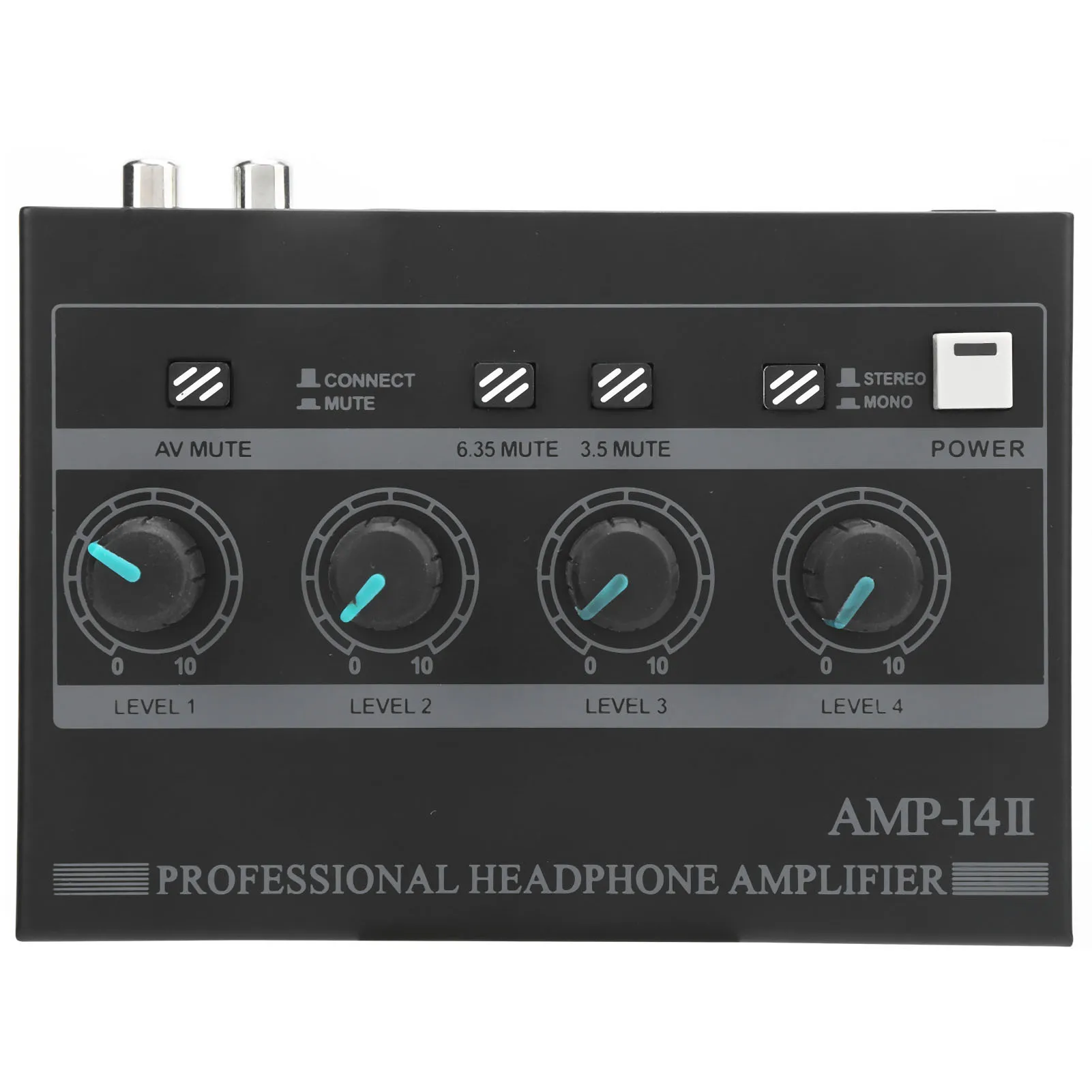 Amplificador de Auscultadores Ferroalloy Mono Monitor Estéreo Conjunto Amp-i4 100-240v Carregáveis 4-channel - - Image 6