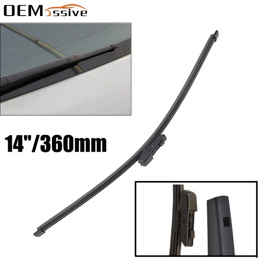 

14" Tailgate Rear Windshield Wiper Blade For Skoda Octavia Combi 5E5 Fabia NJ For VW Golf Plus Touran Sharan Tiguan Passat B8