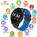 115 Plus Smart Horloge Gezondheid Hartslag Bloeddruk фитнес-трекер Polsband монитор Спорт Смарт Horloge voor ios android