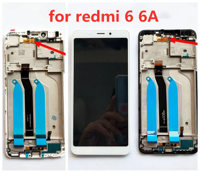

Original For redmi 6 6A LCD Display Screen Touch Digitizer Assembly forXiaomi Redmi 6 6A with Frame For redmi 6 6A Replacemen