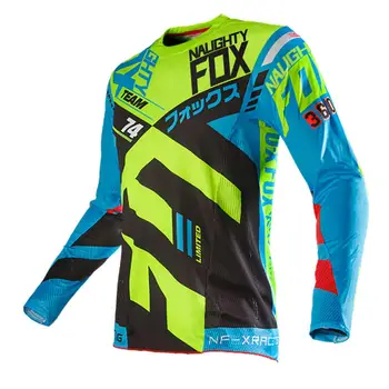 

Delicate Fox Motocross Racing Jersey Enduro Off Road Jersey BMX MX Cycling Jersey Mountain Bike DH Downhill T-shirts