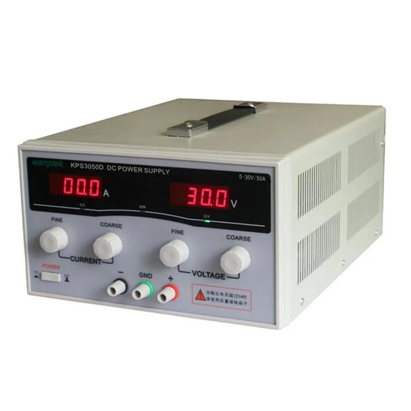 

1500W KPS3050D High precision High Power Adjustable LED Dual Display Switching DC power supply 220V 30V/50A